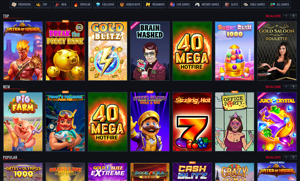 Slots & Spielautomaten
